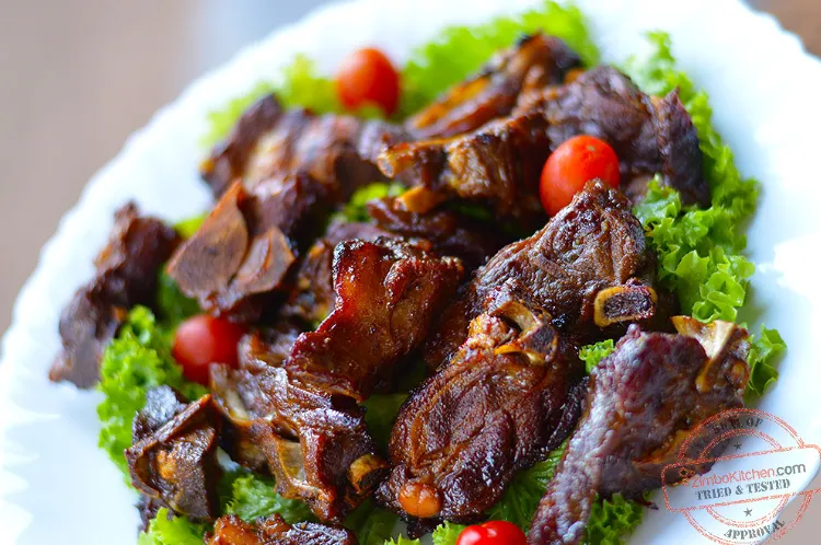 Pan-Fried Goat