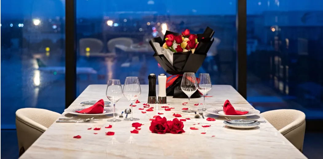 Private Dinner Setup