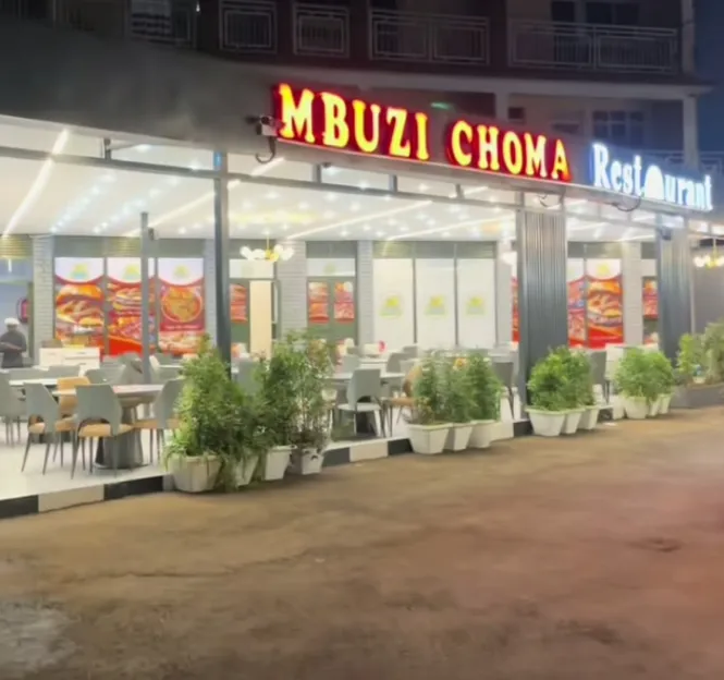 The entrance to YPA Mbuzi Choma's Rubaga branch