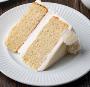 Vanilla Cake Slice